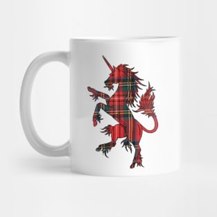 Tartan Unicorn Mug